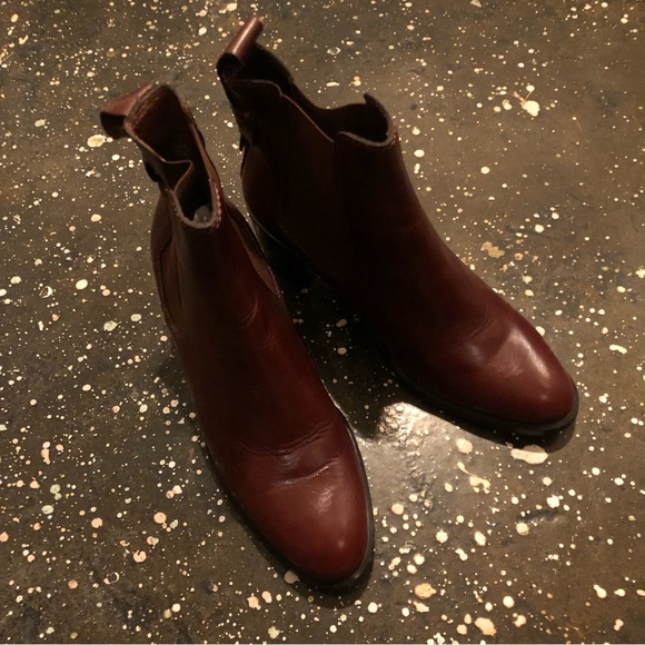 See By Chloe Annylee Boots Rust & Copper Brown Leather - Picture 6 of 9